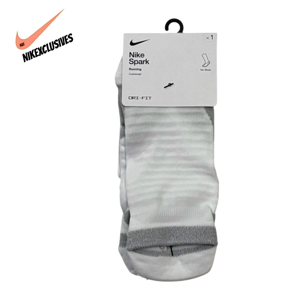 Nike Spark Cushioned No Show Running Socks CU7201-100